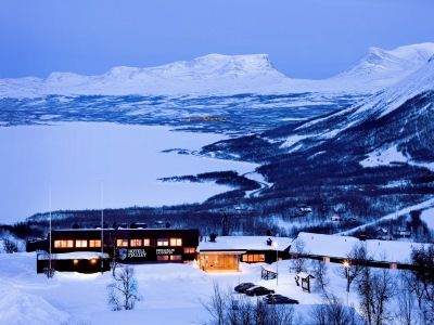 Hotell Fjaellet Björkliden Exteriér fotografie